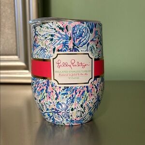 Lilly Pulitzer Floral Insulated Tumbler - Pink, Blue, Green
